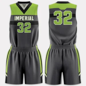 Sublimated basketball uniform